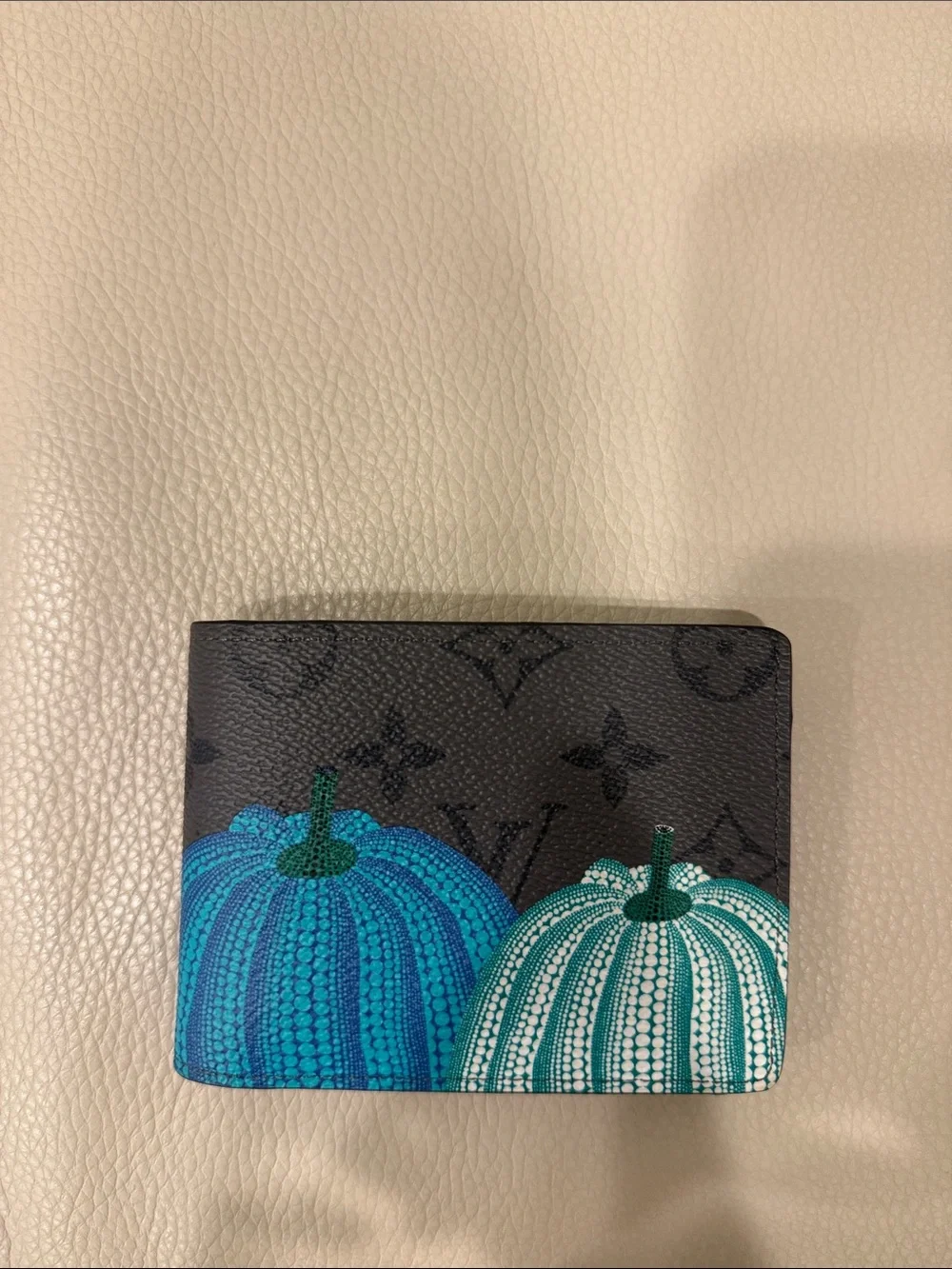 Louis Vuitton x Yayoi Kusama Pumpkin Monogram Multiple Wallet